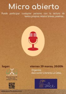 Cartel Micro A por huevos